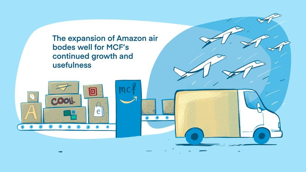 The expansion of Amazon Air bodes well for MCF's continued growth and usefulness