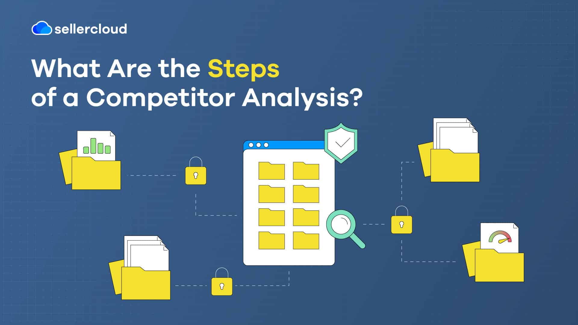 A graphic representing different ways to conduct a competitor analysis.