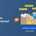 An image featuring the blog post title, 'How Can Kitting Boost Ecommerce Sales?' It shows several kits, each with their own SKU.