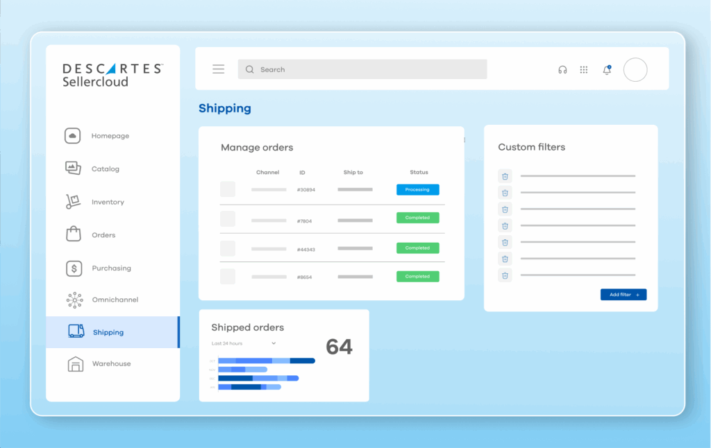 Ecommerce Shipping Software for Multichannel Fulfillment | Descartes ...