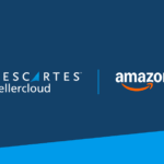 An image featuring the Descartes Sellercloud and Amazon logos.