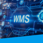 An image depicting a screen. At the center of the screen, it says 'WMS.'